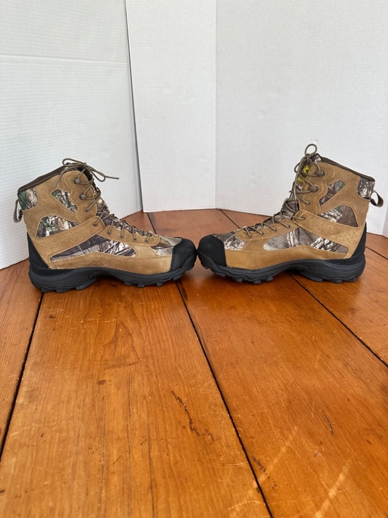 Under Armour UA Speed Freek Bozeman 600 Mens Boots Size 12 Hunting Camo